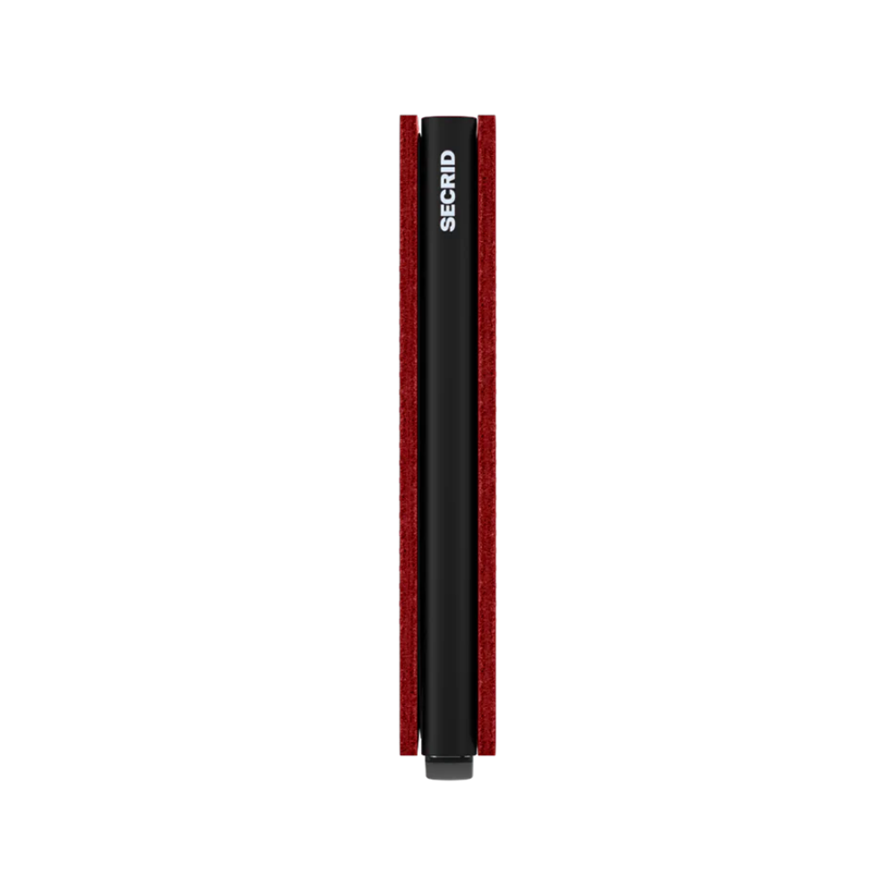 Secrid Slimwallet Fuel Black-Red mit Gravur - SFu-Black-Red