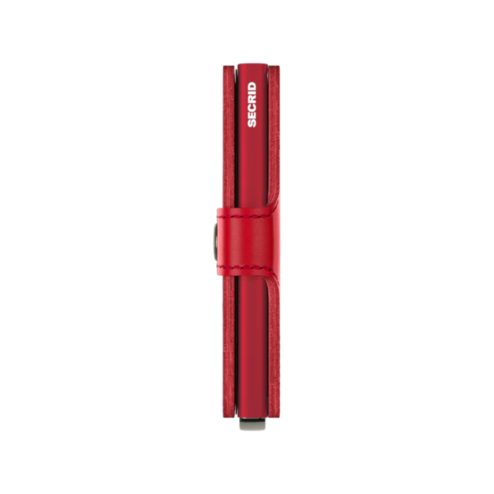 Secrid Miniwallet Original Red mit Gravur - M-Red-Red
