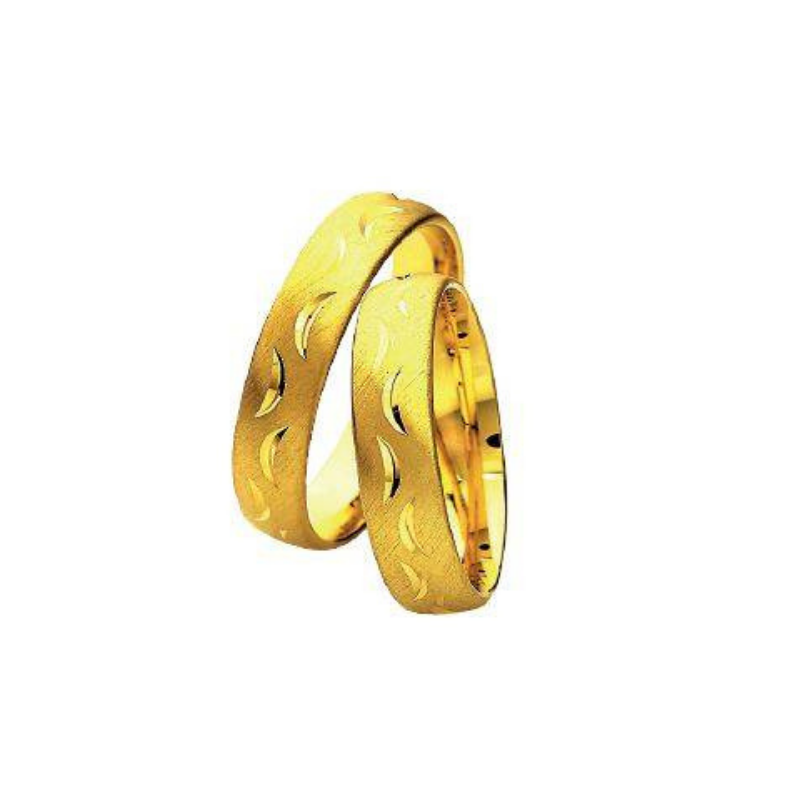 Linder Trauringe - Gelbgold Eheringe - 518