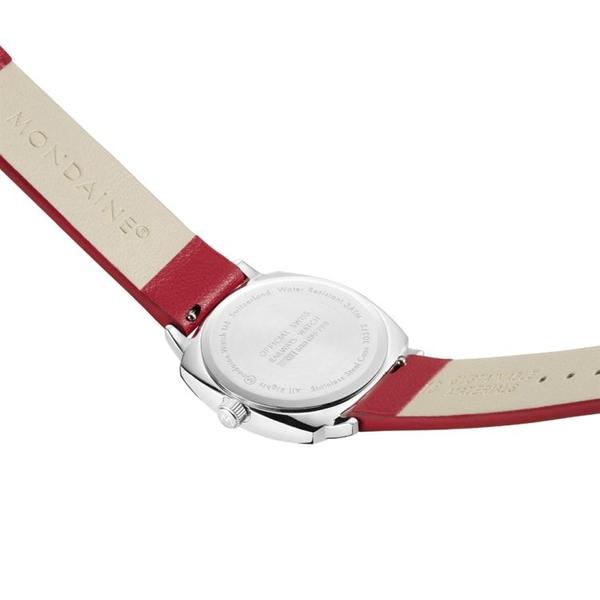 Mondaine Cushion Damenuhr aus Leder - MSL.31110.LCV