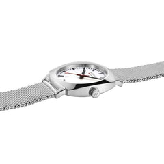 Mondaine Cushion Damenuhr aus Stahl - MSL.31110.SM