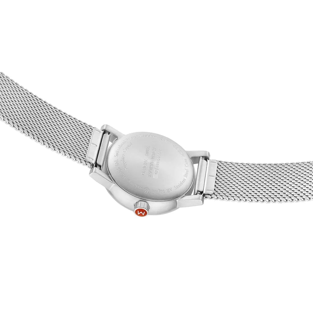 Mondaine Evo2 Unisex 30mm, klassische Edelstahluhr, MSE.30210.SM