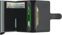 Secrid Miniwallet TWIST GREY mit Gravur  - MTw-Grey