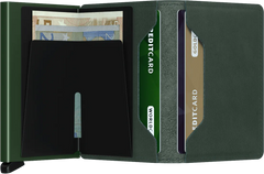 Secrid Slimwallet Original Green mit Gravur - SO-Green