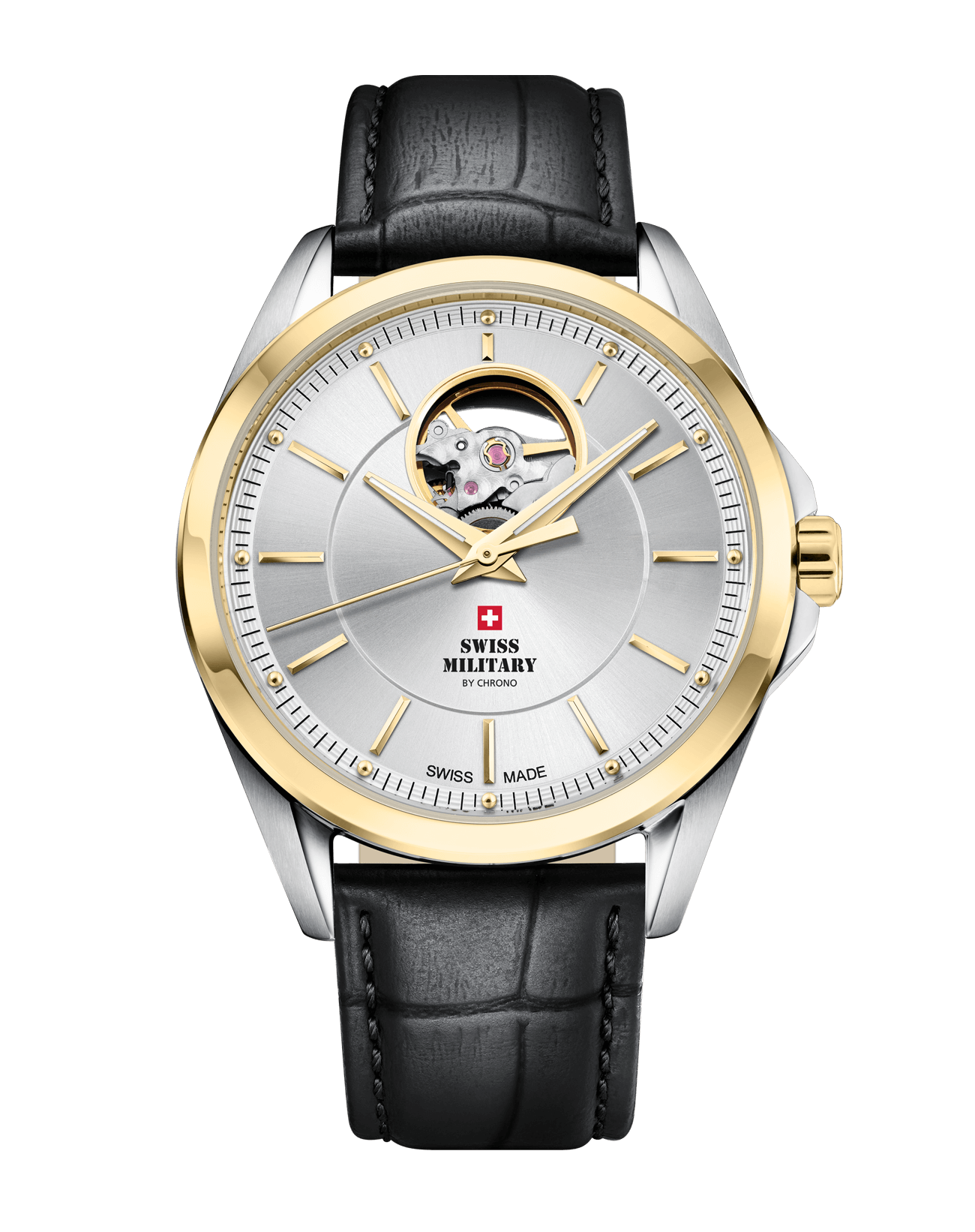 Swiss Military Mechanische Herrenuhr - SMA34085.36