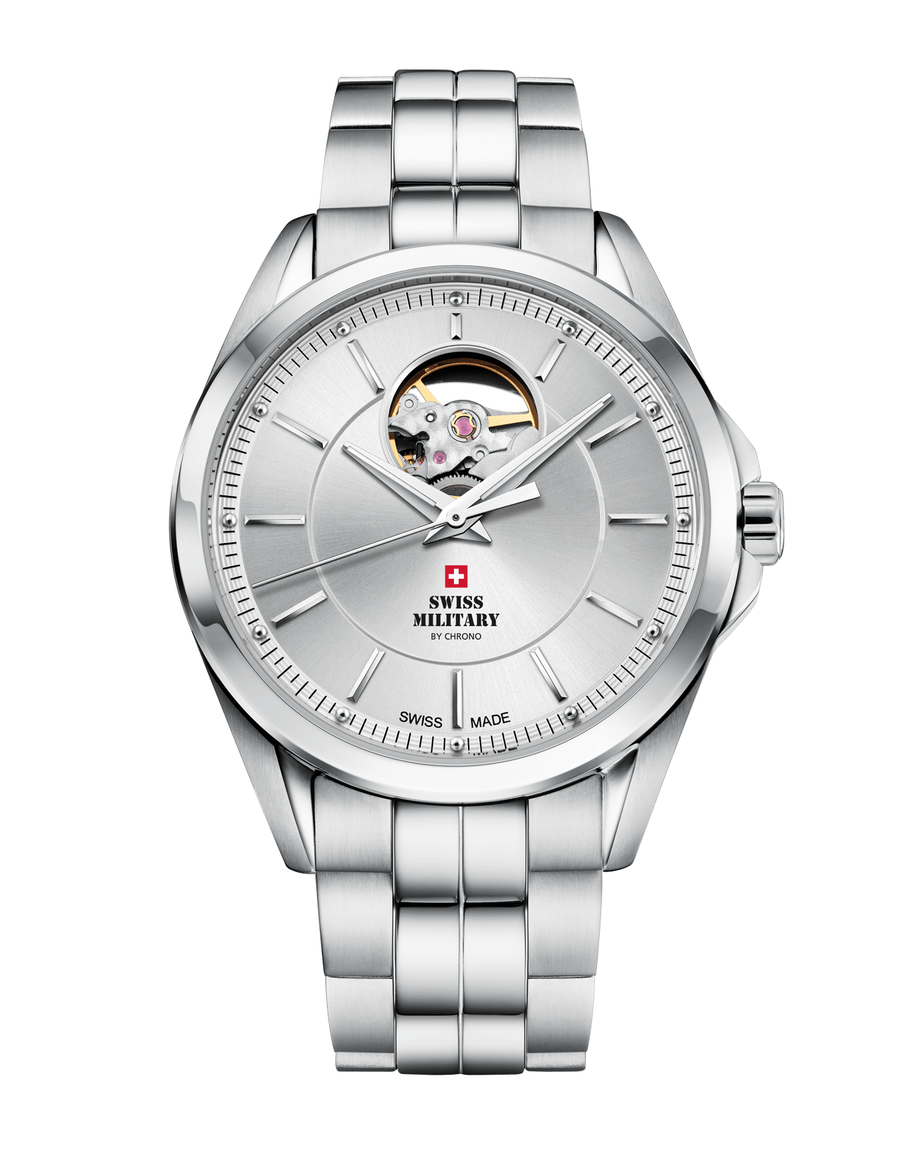 Swiss Military Mechanische Herrenuhr - SMA34085.22