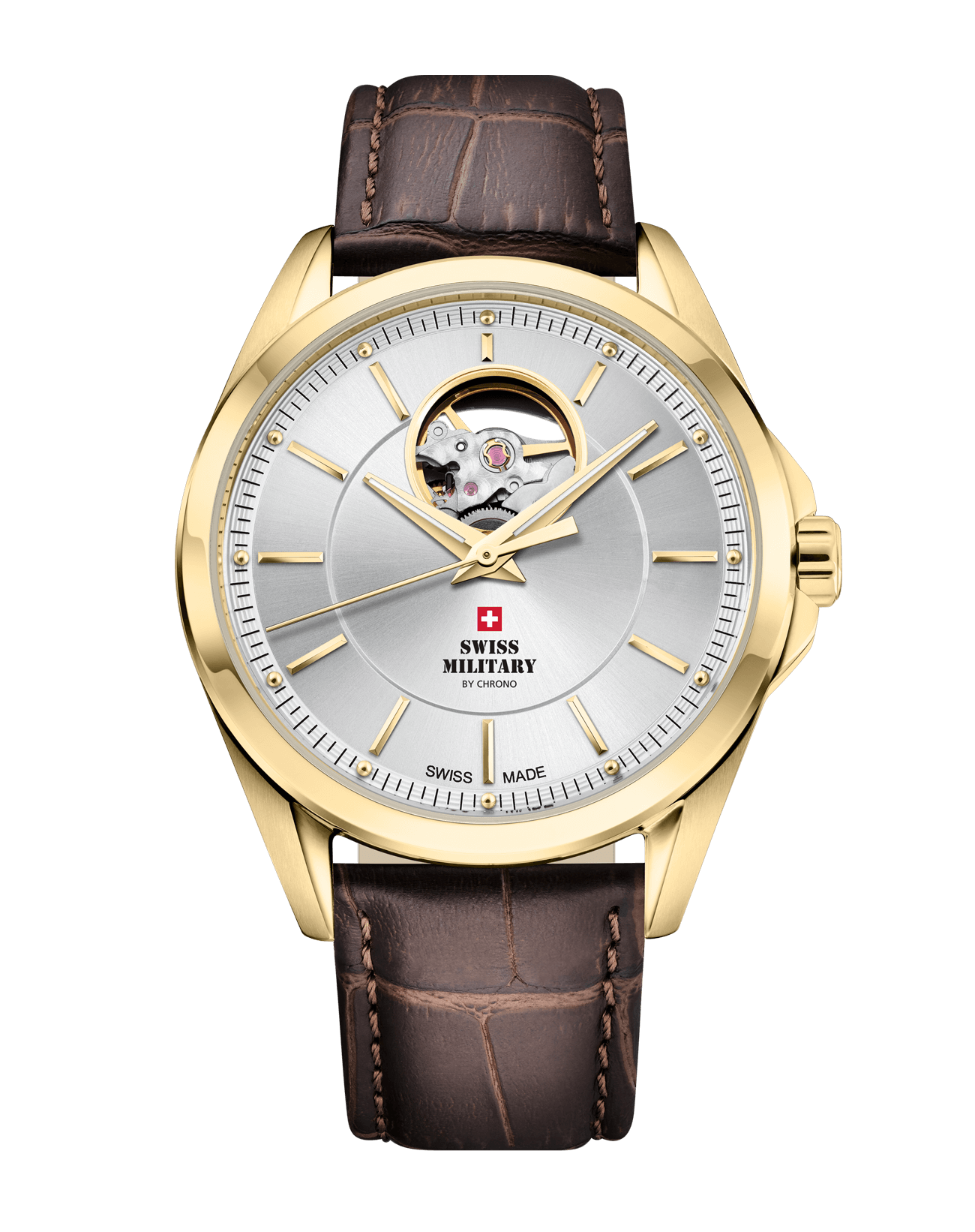 Swiss Military Mechanische Herrenuhr - SMA34085.38