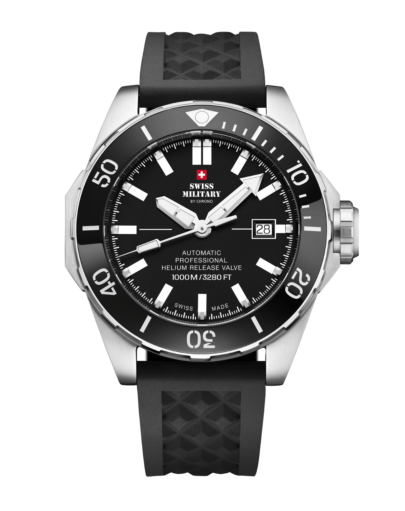 Swiss Military Mechanische Taucheruhr für Männer - SMA34092.04