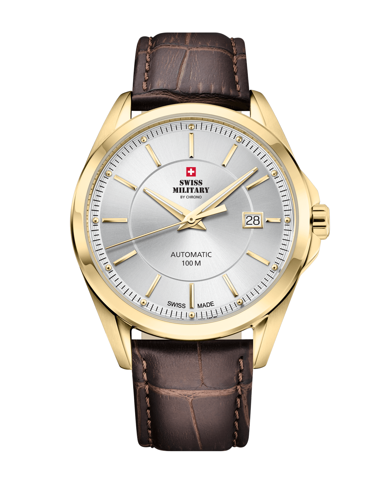 Swiss Military Mechanische Herrenuhr - SMA34085.18