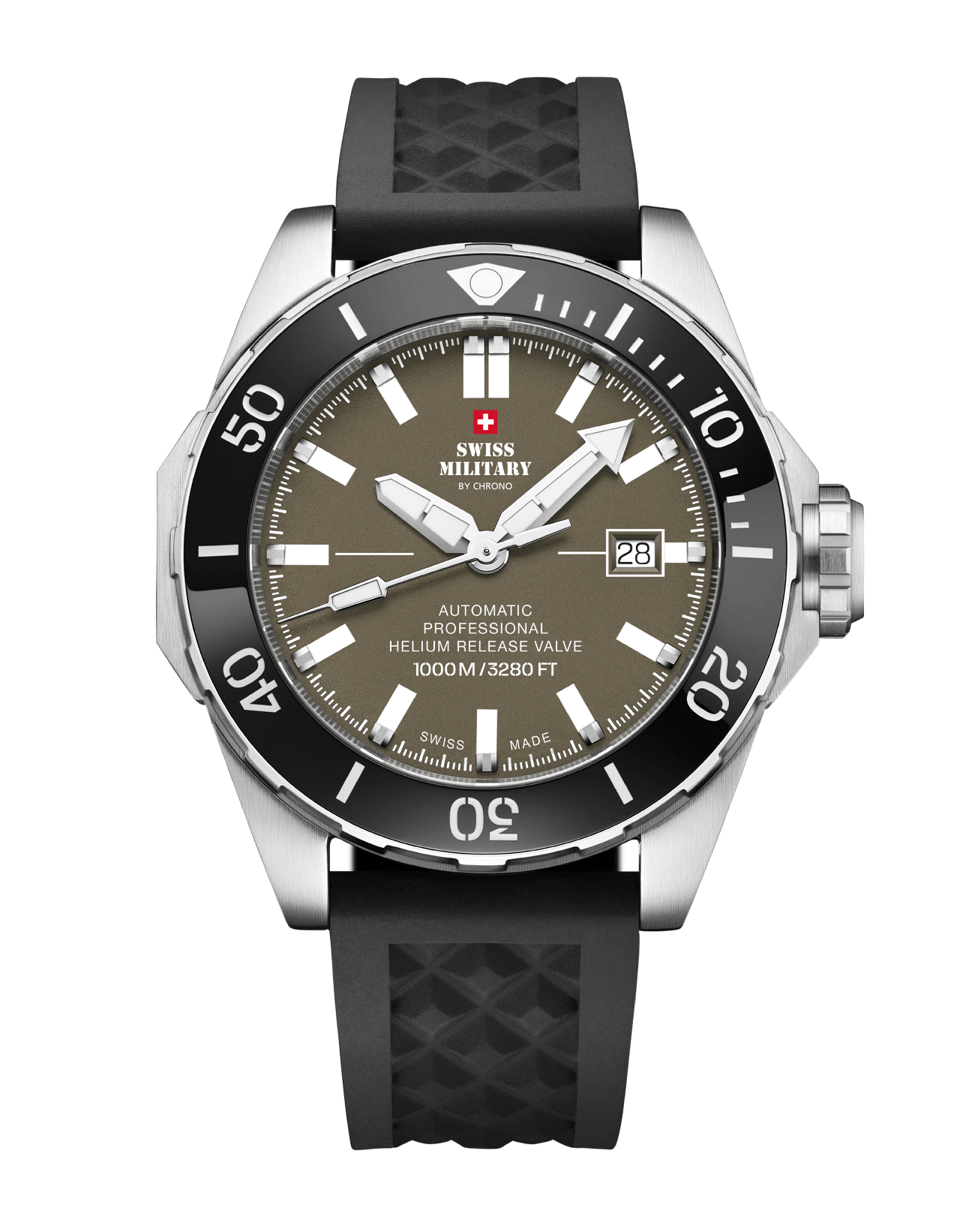 Swiss Military Mechanische Taucheruhr für Männer - SMA34092.08