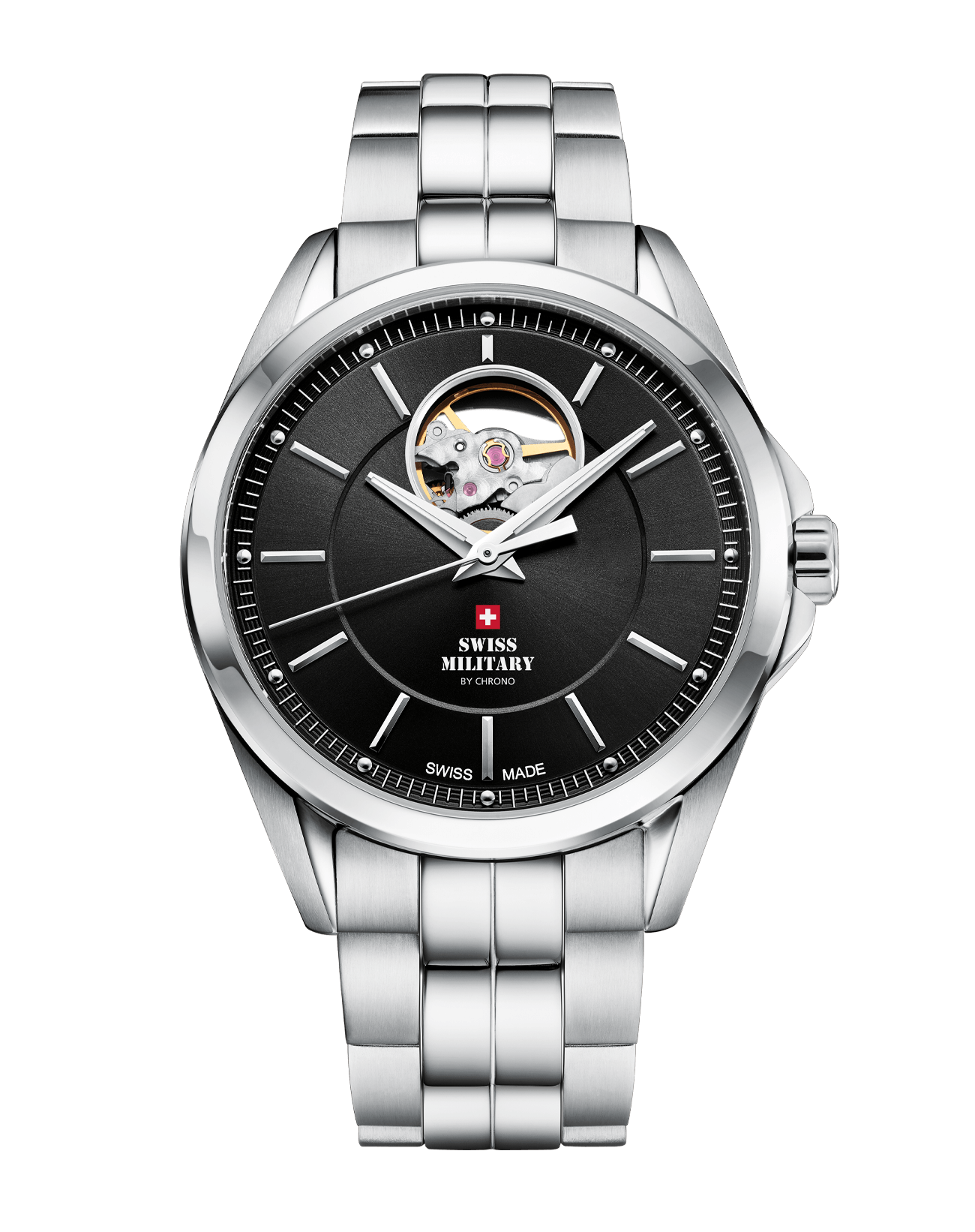 Swiss Military Mechanische Herrenuhr - SMA34085.21
