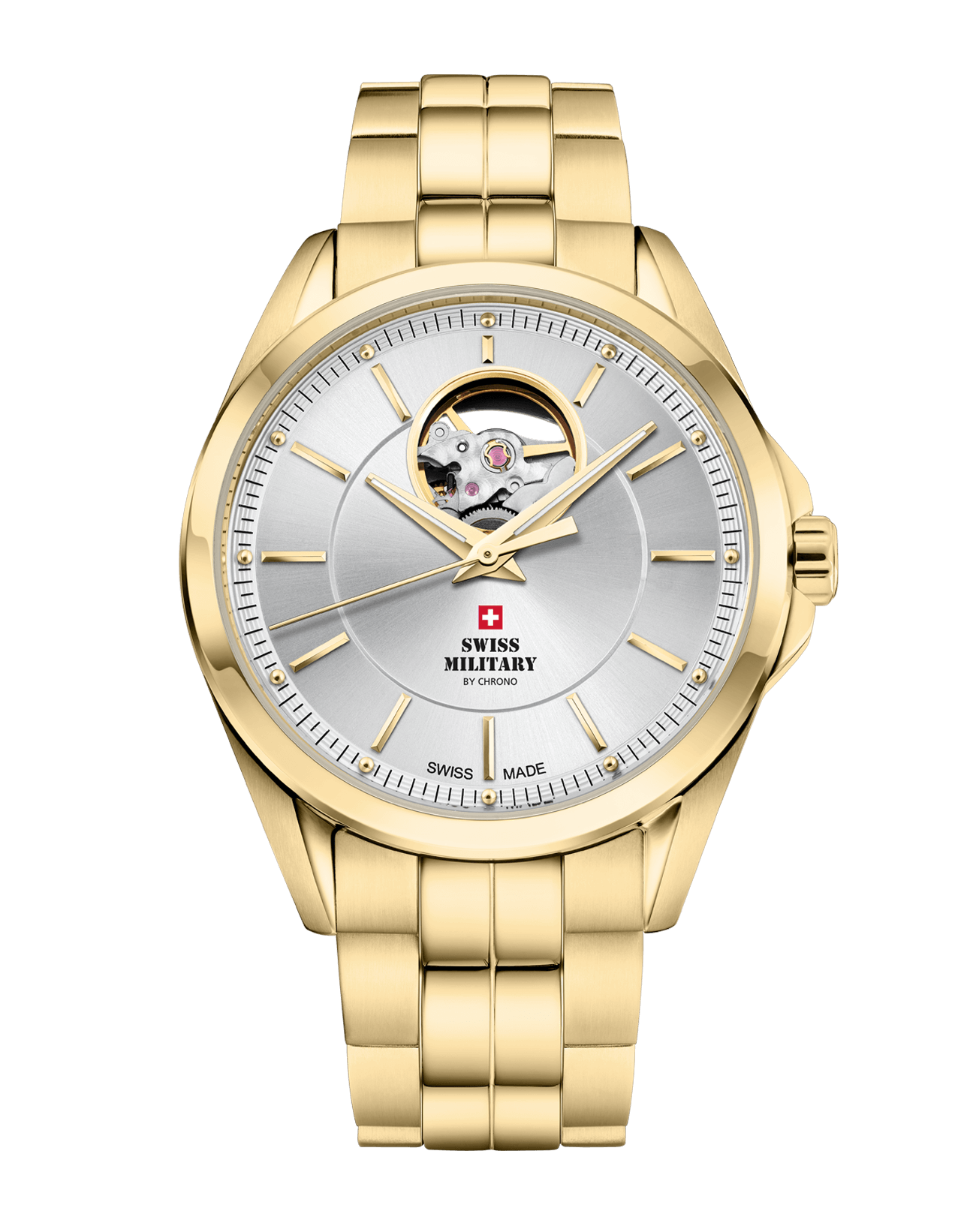 Swiss Military Mechanische Herrenuhr - SMA34085.31