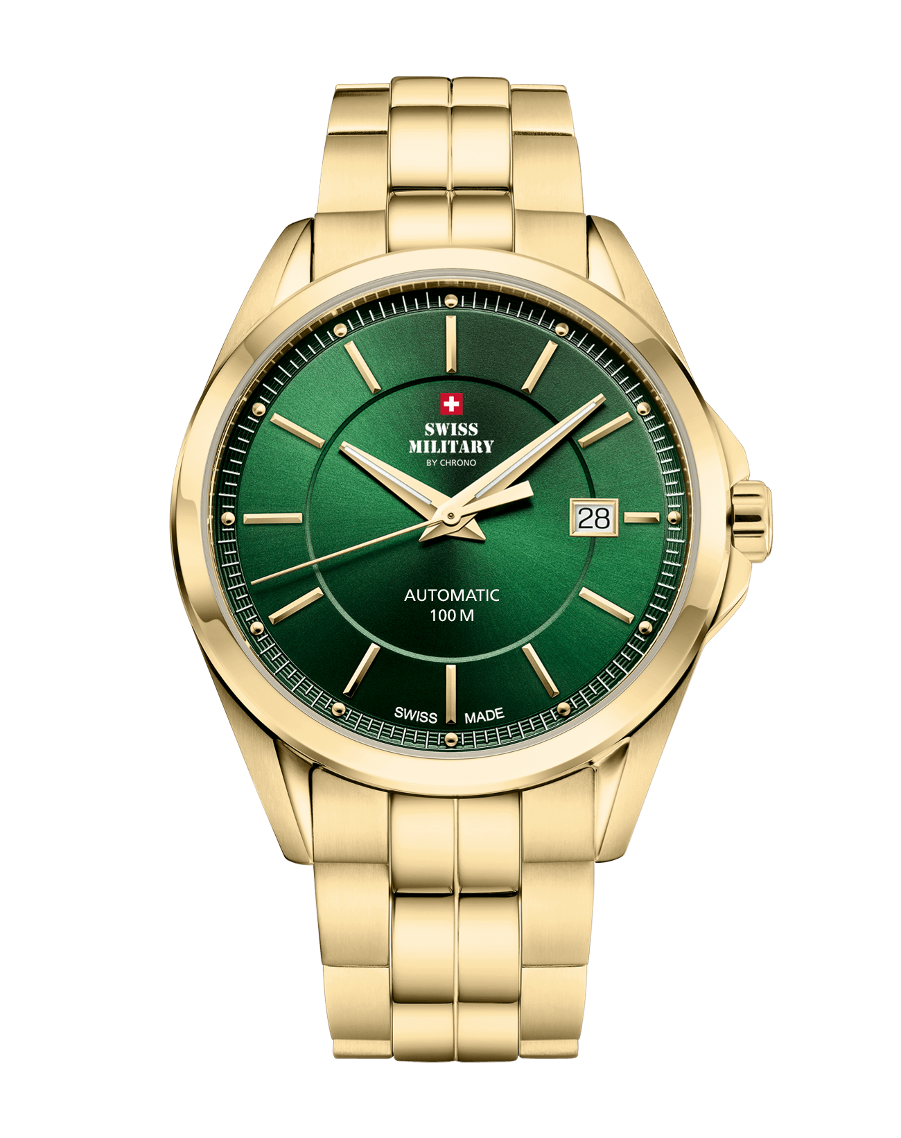 Swiss Military Mechanische Herrenuhr - SMA34085.12