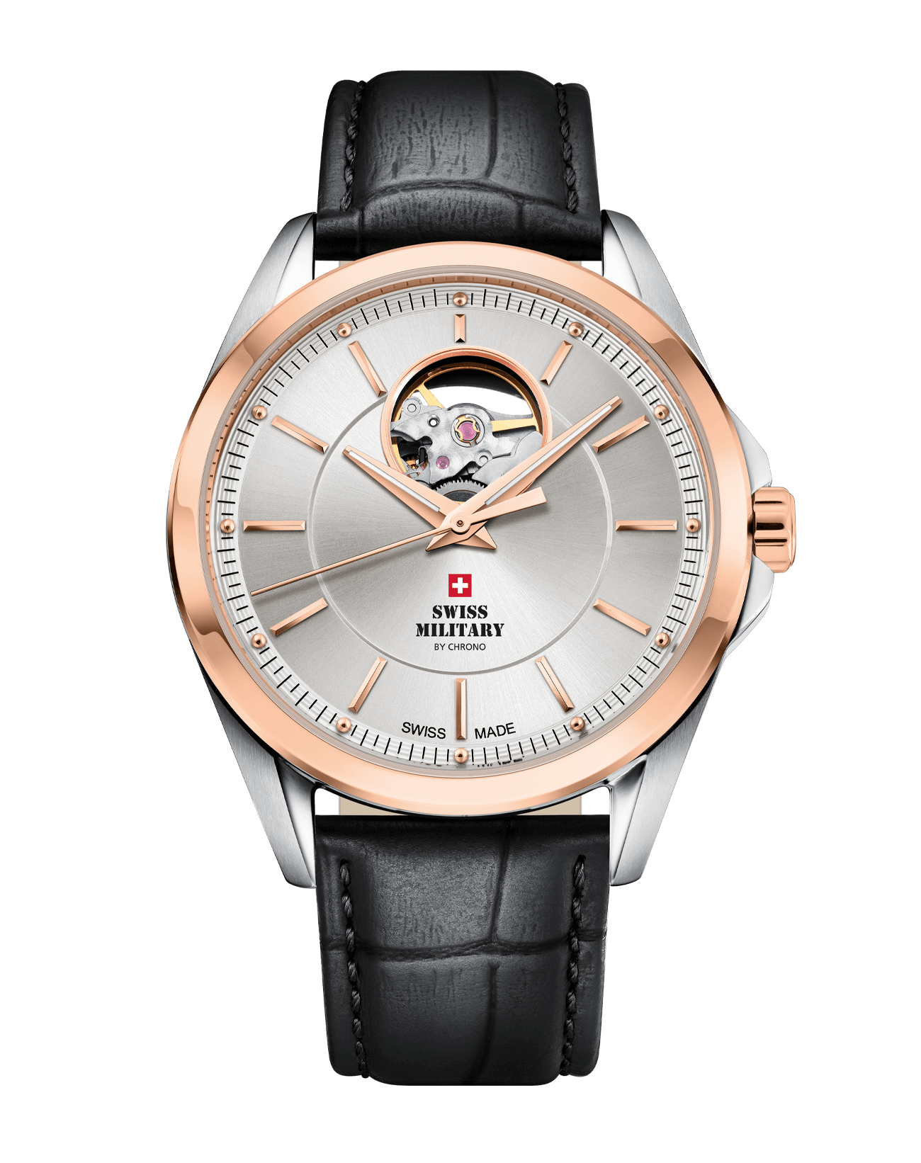 Swiss Military Mechanische Herrenuhr - SMA34085.37