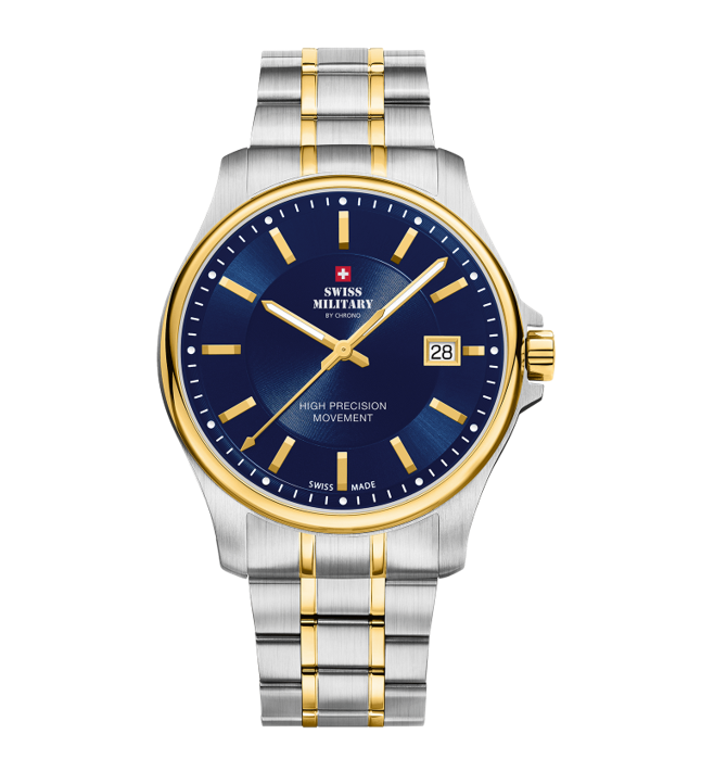 Swiss Military Herrenuhr by Chrono Quarz - SM30200.06