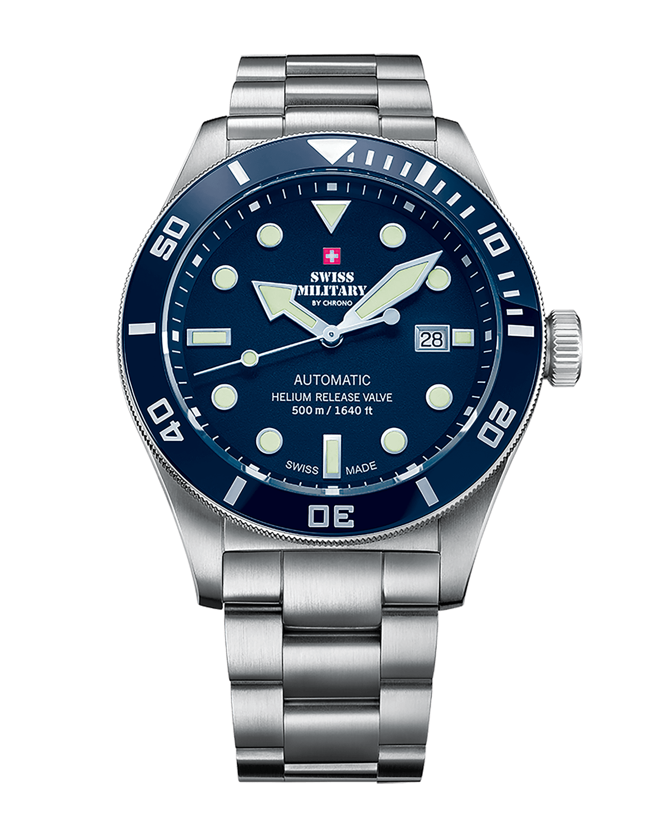 Swiss Military Mechanische Herrenuhr - SMA34075.02
