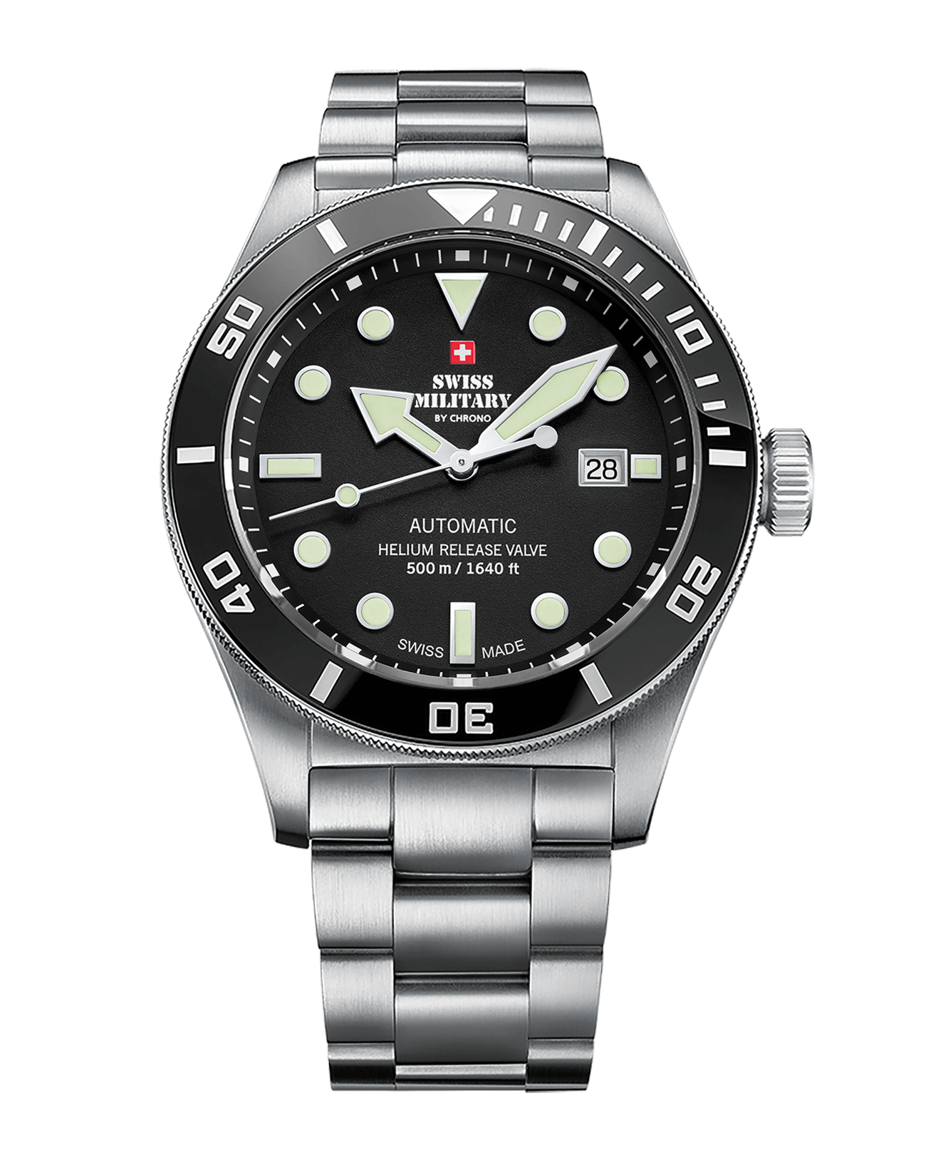 Swiss Military Mechanische Herrenuhr - SMA34075.01