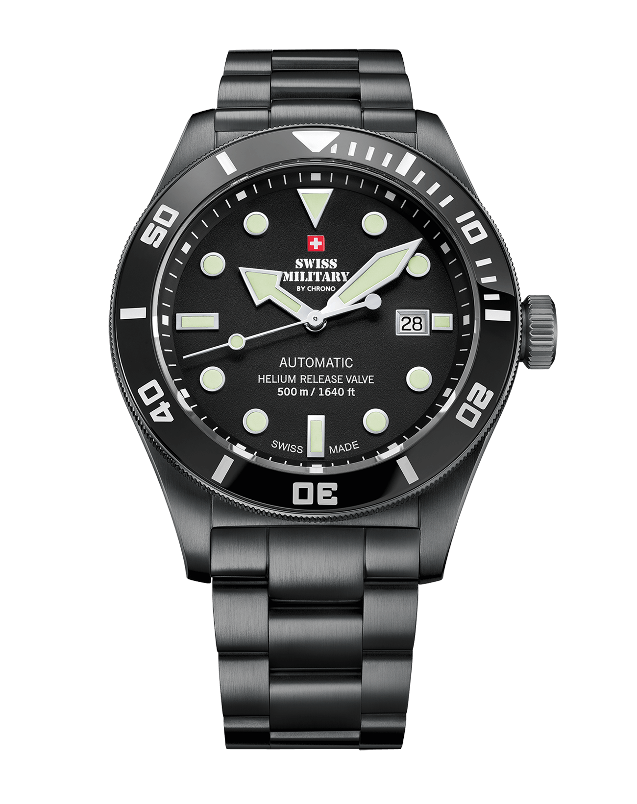 Swiss Military Mechanische Herrenuhr - SMA34075.04