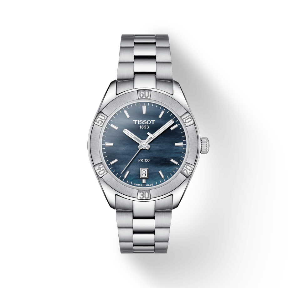 Tissot PR 100 Sport Chic Damenuhr - T101.910.11.121.00